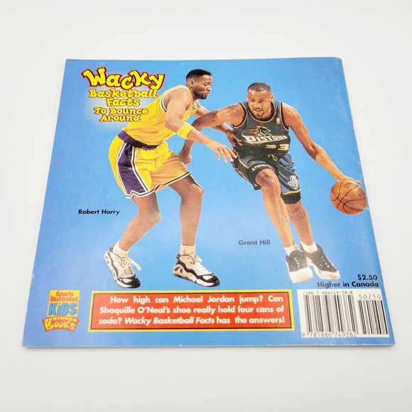 Vintage 90s Basketball Facts Sports Illustrated Kids Book Michael Jordan Cover - Picture 5 of 7